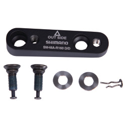 Shimano Adapter SM-MA Postmount> Standard 180mm m/Schrauben/Stop-Ring Box