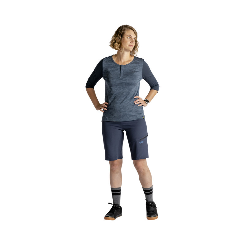 IXS Women's Carve Hip-Hugger Shorts marine 38