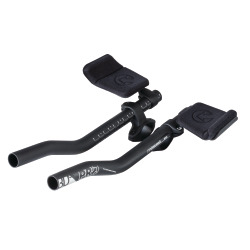 Pro Zeitfahrlenker-Aufsatz Missile S-Bend Clip-on Alu schwarz