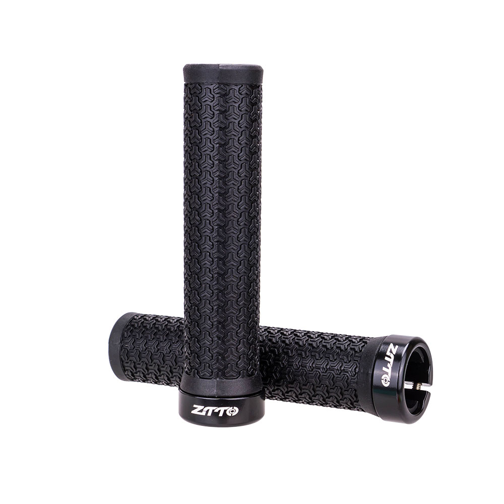 ztto Griffe Schraubgriff schwarz gummiert AG-13 closed end Länge: 136.5mm