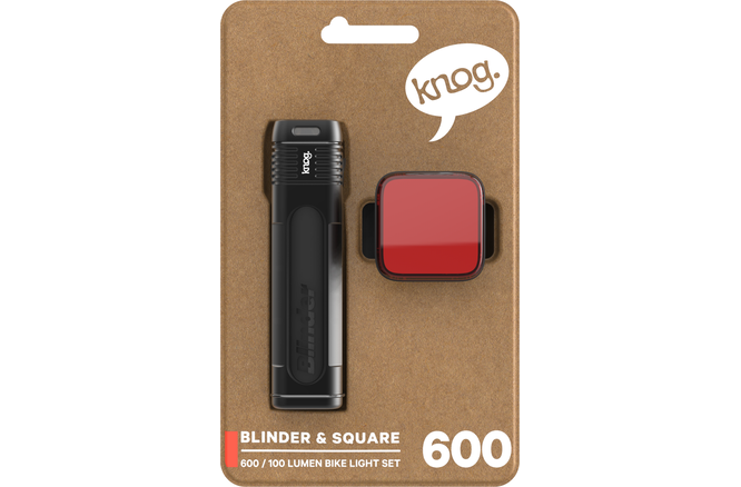 Knog Scheinwerfer Blinder 600 & Blinder Square schwarz