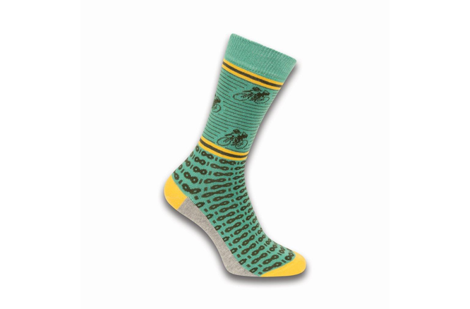 Le Patron Zonneveld Vintage Cyclist Socks multi 35-38