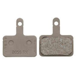 Shimano Bremsbeläge B05S Kunstharz mit Feder und Clip Paar Blister