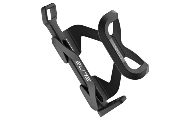 Elite Bidonhalter AMBO, Kunststoff faserverstärkt, Durchmesser 64 - 76 mm, seitliche Öffnung, Schwarz