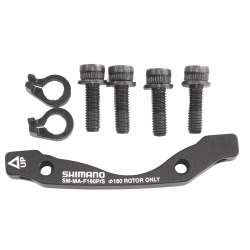 Shimano Adapter SM-MA Postmount> Standard 180mm m/Schrauben/Stop-Ring Box