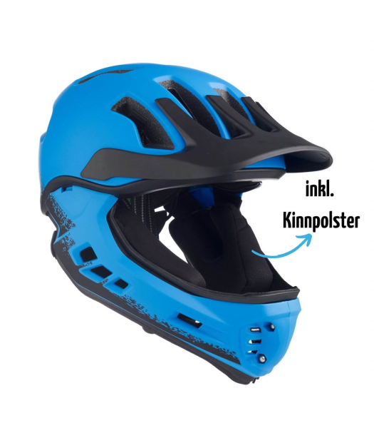 Frezzo Fullface Helm M 54-57 blau