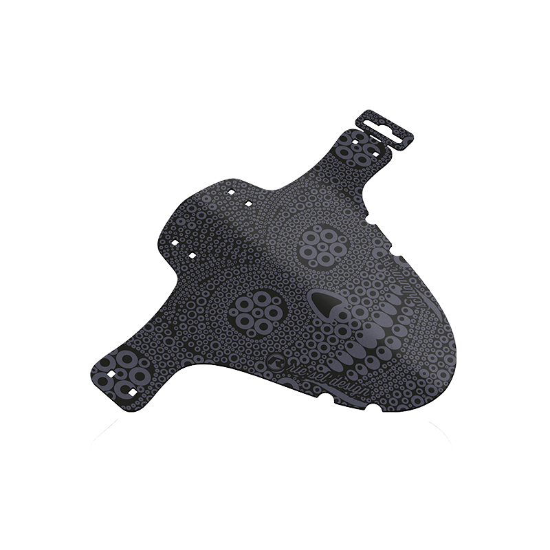 Riesel Design Spritzschutz,  Los Muertos, mit Verpackung/Kabelbinder