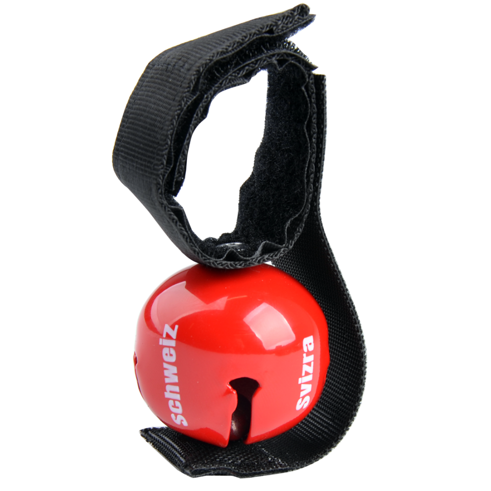 Glocke, COWBELL FRIEDA, rot Schweiz, Suisse, Svizzera, Svizra