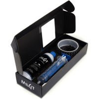 milKit Reifendichtmittel Tubeless Conversion Kit 45-25, 45mm Ventile, 25mm Felgenband à 10m