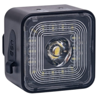 Lelumia Lampe Square Eye F 100, 100 Lumen inkl. Micro USB Ladekabel schwarz