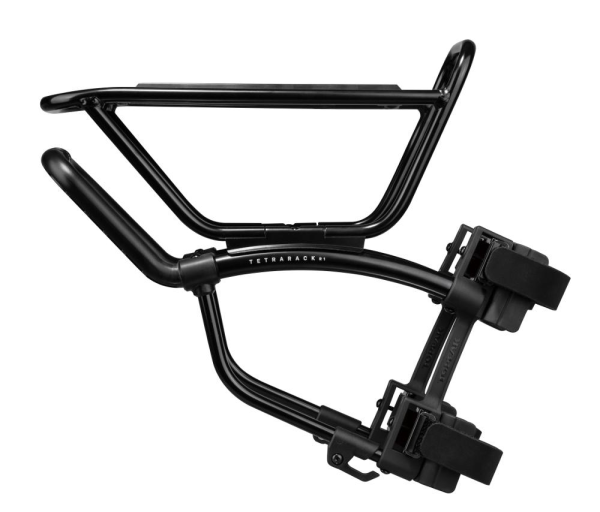Topeak TetraRack R1, Gravel/Road, Frontgepäckträger - Strapmount auf der Gabel, nur kompatibel mit Quicktrack oder Strapmount Taschen